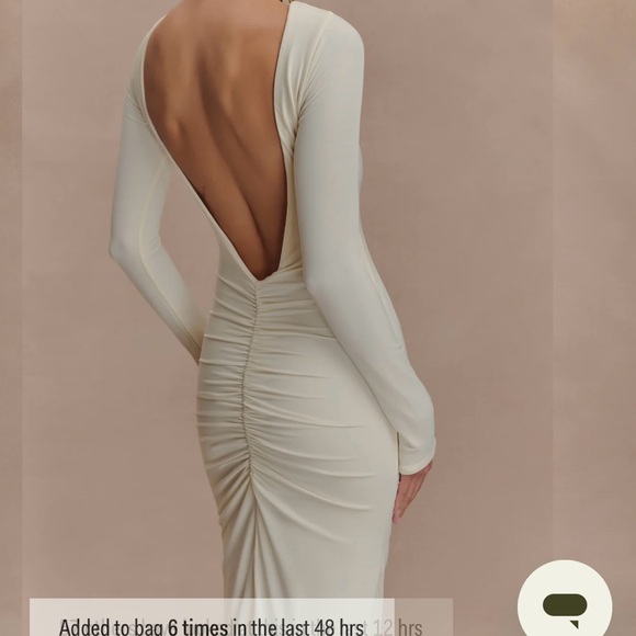 Meshki Louisa Long Sleeve Slinky Maxi - Picture 2 of 4